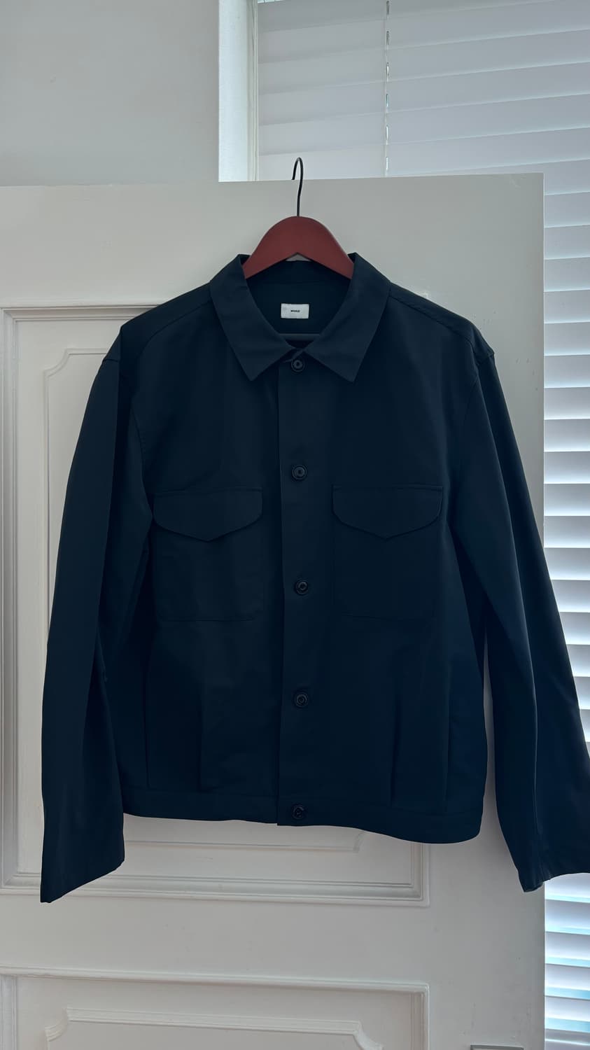 와기 WHAGI 에어 자켓 (네이비 차콜) 상품이미지4