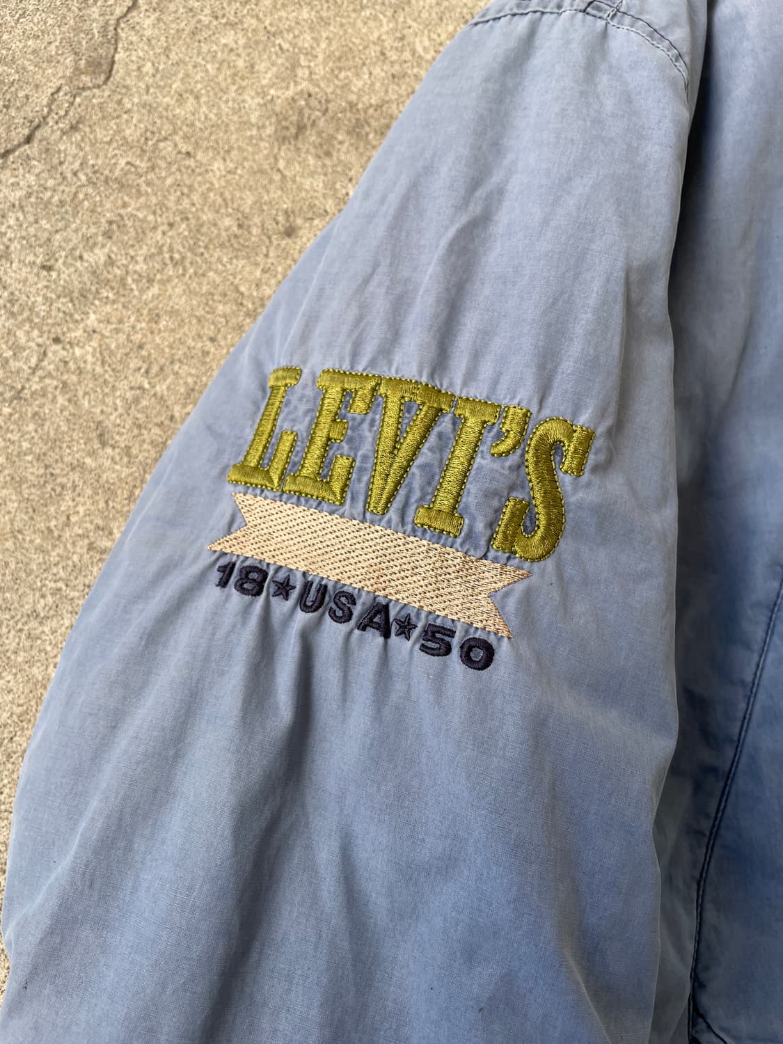 90s Levis Bomber jacket(Italy Made) 상품이미지4