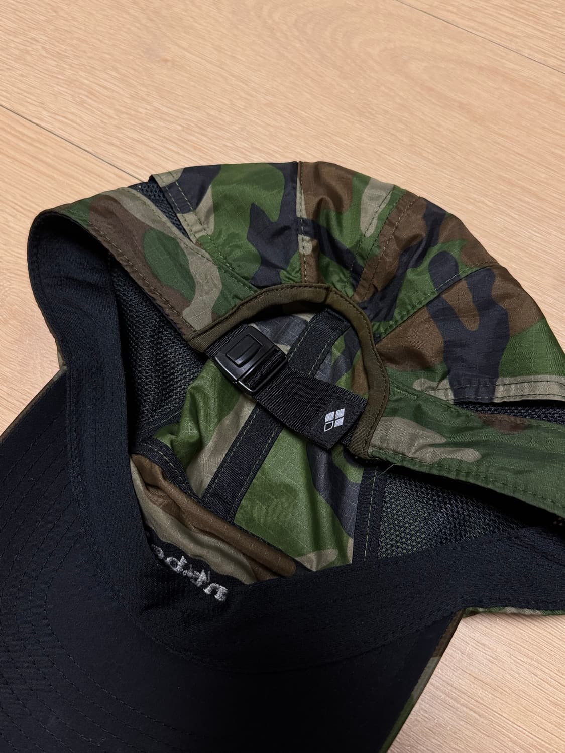 [L] 몽벨 카모플라주 와치 캡 그린 25ss 상품이미지4