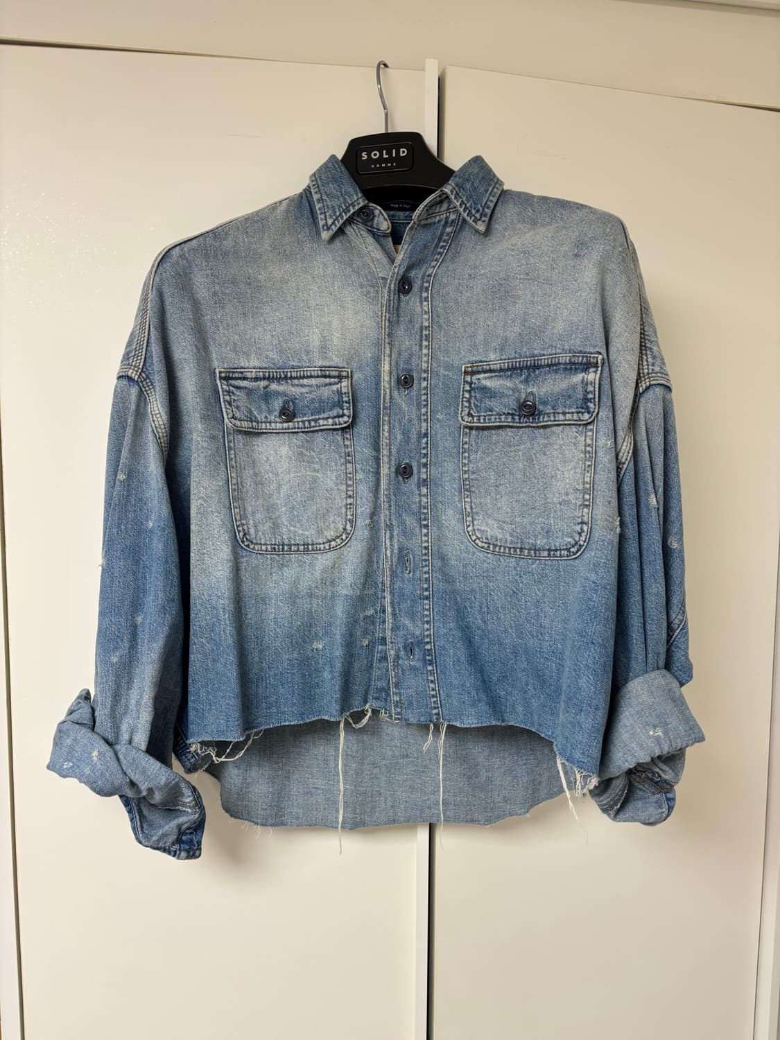 R13 데님 셔츠 xs 상품이미지3