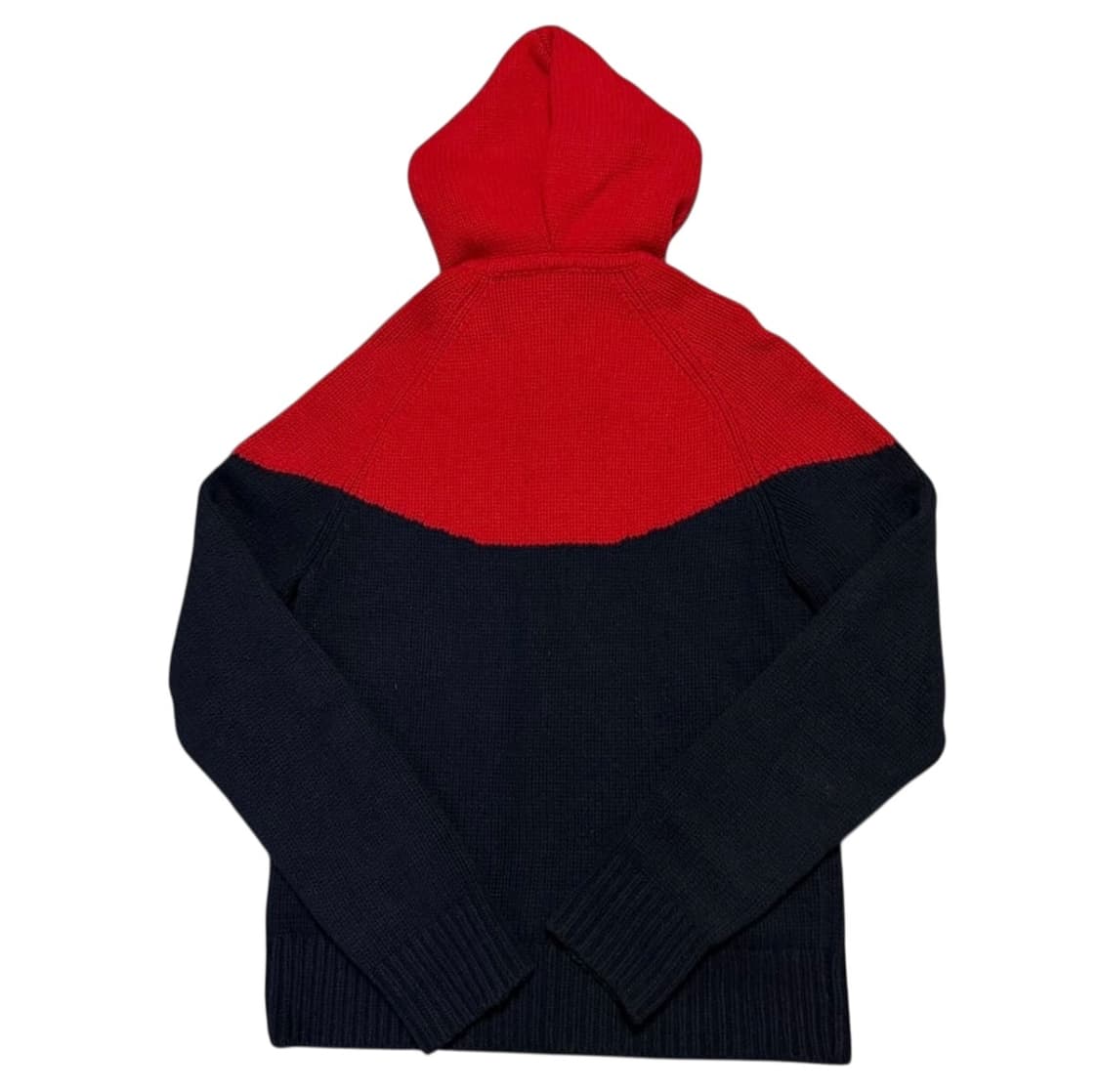 나이키 배색 니트 후드집업 상품이미지3