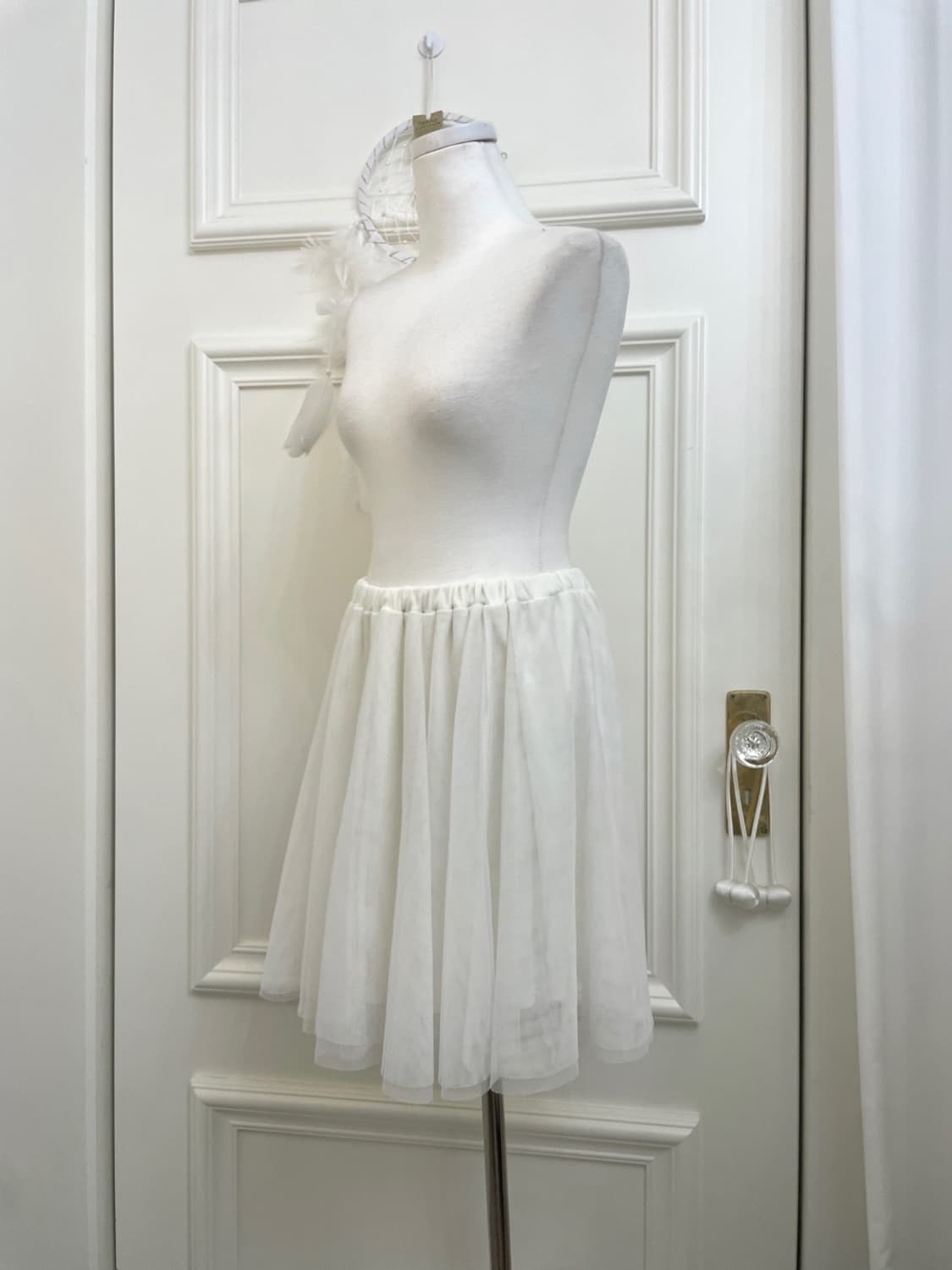 ivory banding lovely tule banding short 상품이미지2