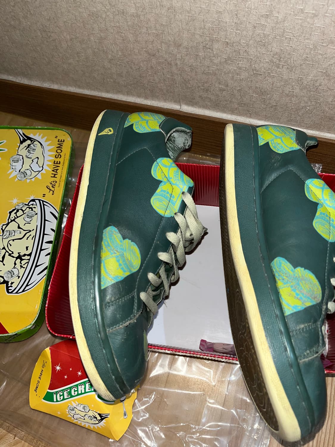 빌리네어보이즈클럽 x 아이스크림 "money roll" 신발 상품이미지5