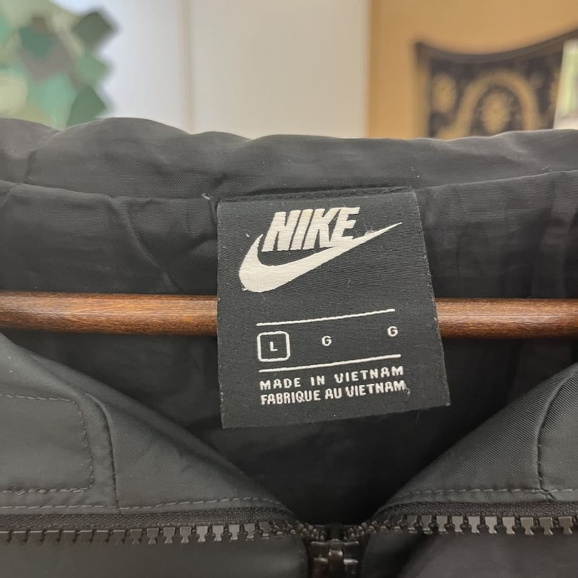 나이키 올드스쿨 빈티지 스트릿 빅로고 바람막이 자켓 L C11033 상품이미지5
