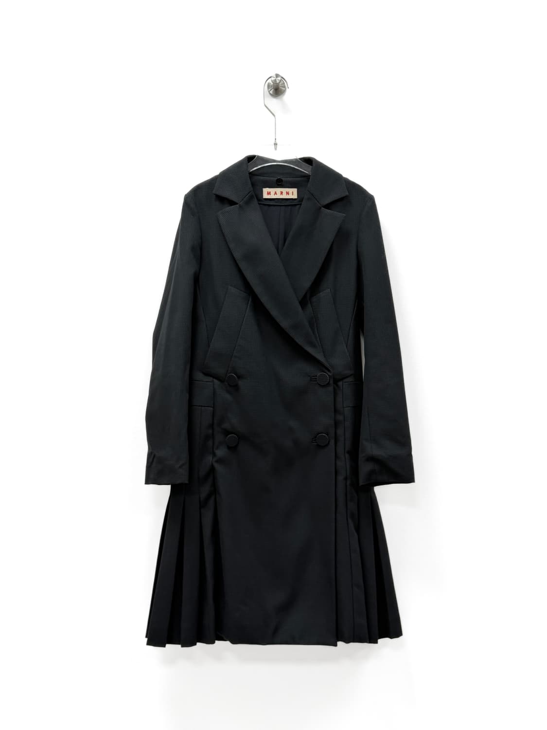 마르니 로우 웨스트 백 플리츠 코트 상품이미지3