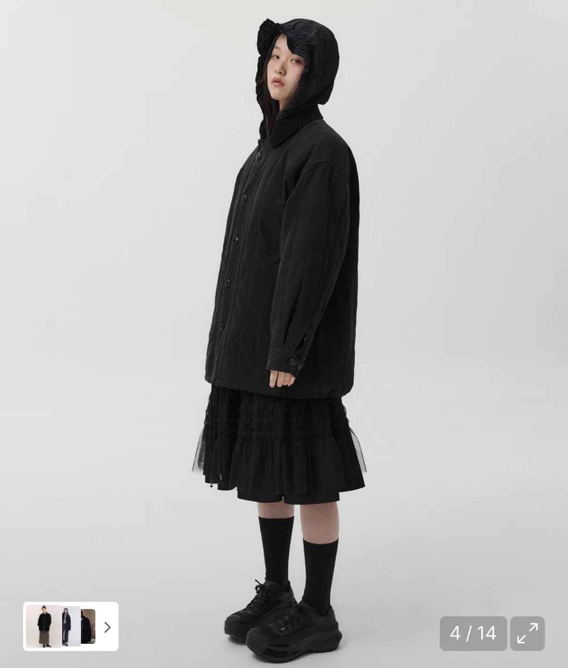 오헤시오 코듀로이 자켓 CORDUROY COLLAR QUILTED JAC 상품이미지4