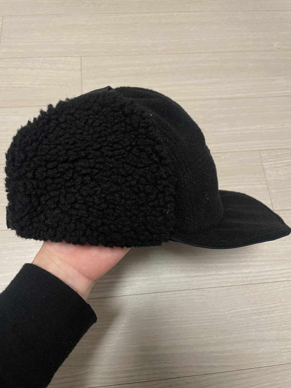 노스페이스 플리스 이어머프 캡 EX 블랙 상품이미지3