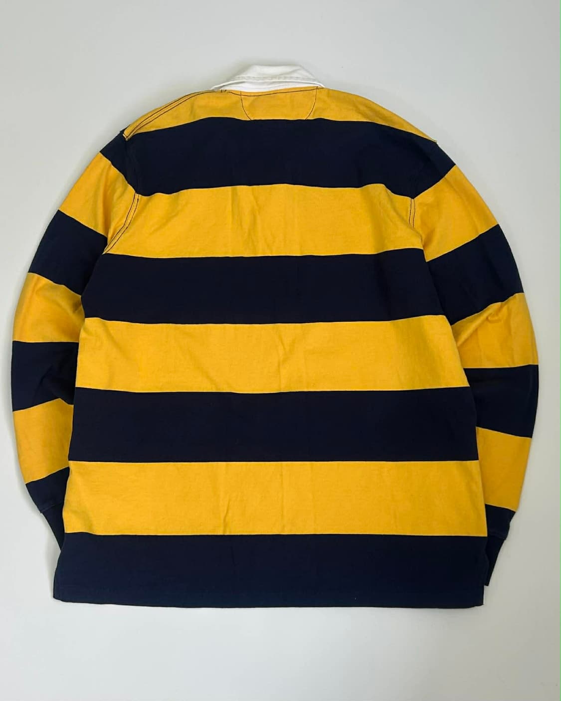 [L] 폴로 랄프로렌 24ss 신형 스트라이프 럭비 셔츠 카라넥 슬리브 상품이미지2