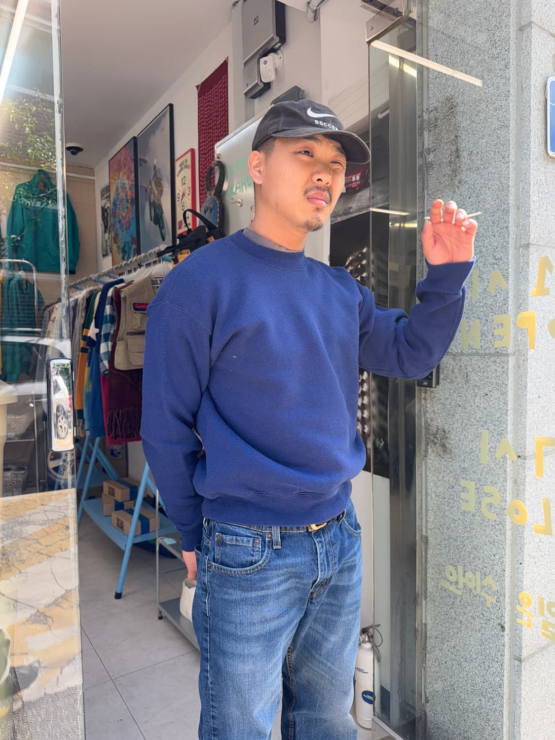 LEE blank sweatshirts 상품이미지1