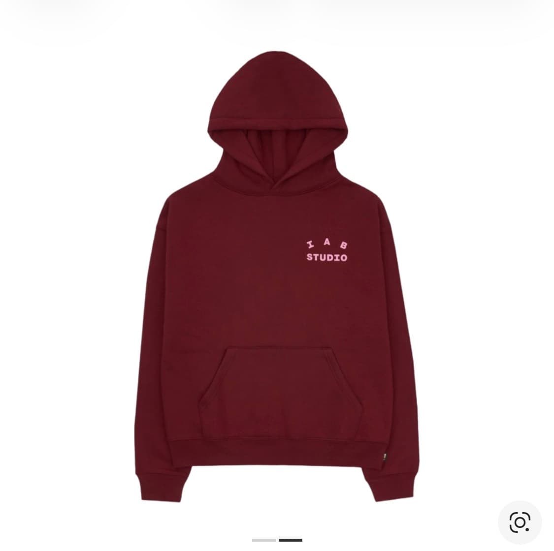 iab studio 아이앱 스튜디오 후드 M 라즈베리 아이앱 후드티 상품이미지2