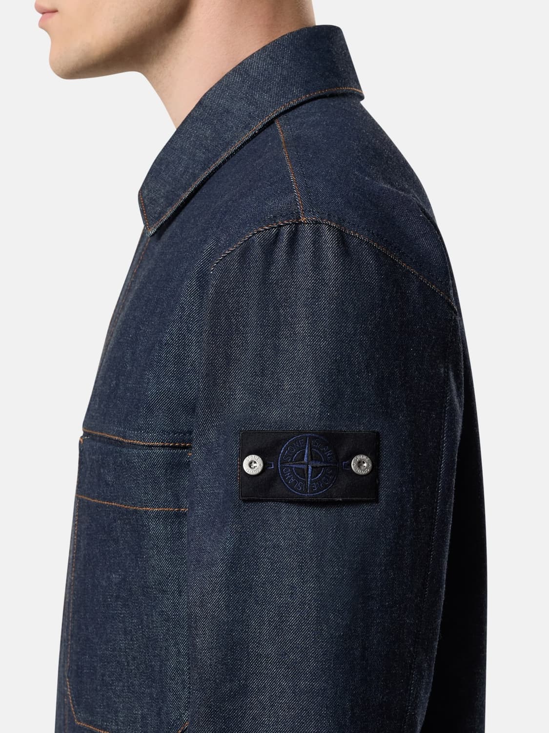 스톤아일랜드 인디고 데님 린스드 자켓 25aw 새상품 상품이미지7