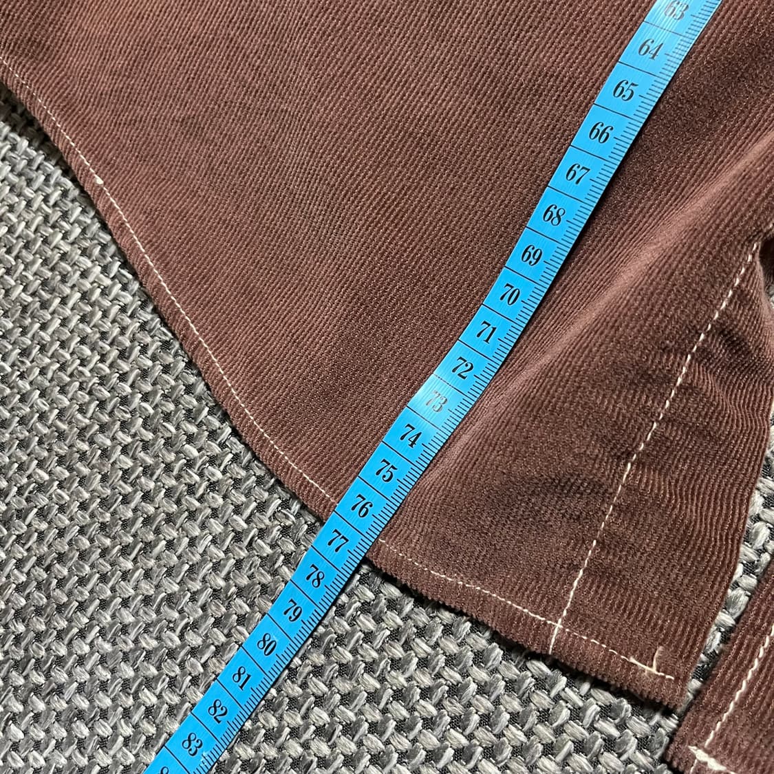 vintage 코듀로이 자수 셔츠 상품이미지8