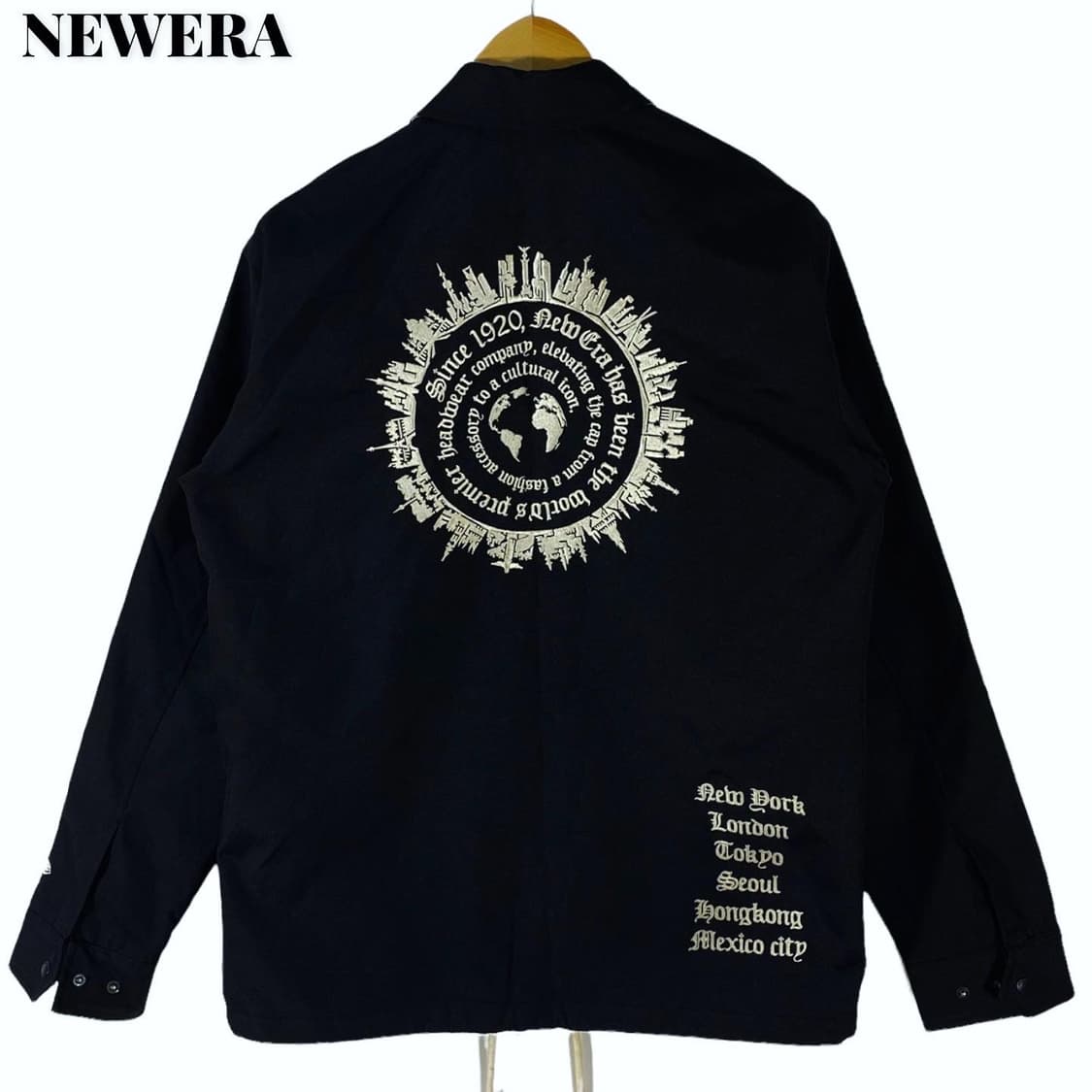 NewEra back logo cotton jacket 상품이미지1