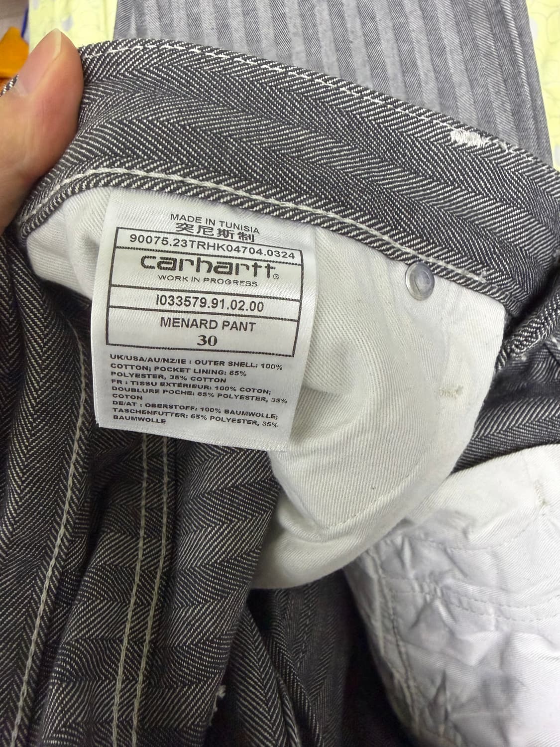 칼하트윕 메나드팬츠 30 상품이미지3