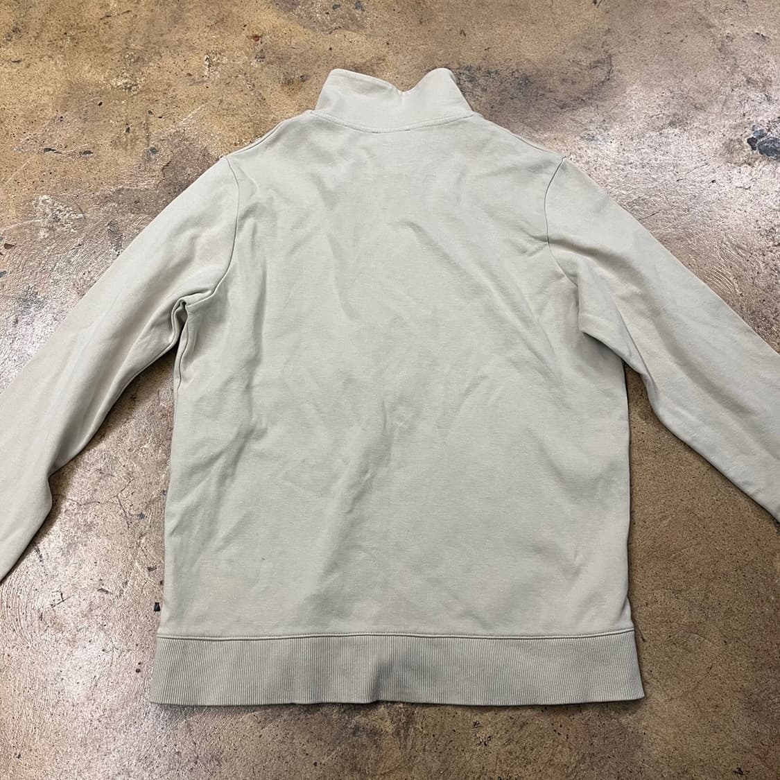 [정품/M] 코스 베이지 하프집업 맨투맨 b14 상품이미지4