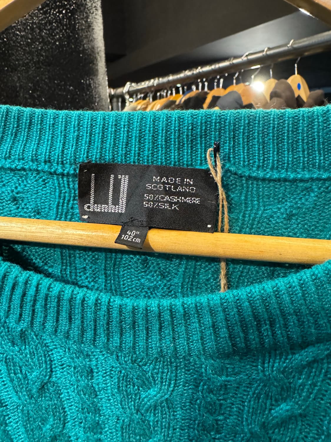 04. 90s Dunhill Cable Knit 상품이미지2