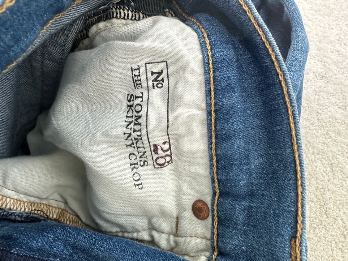 폴로 랄프로렌 스키니 크롭 데님 26 상품이미지5