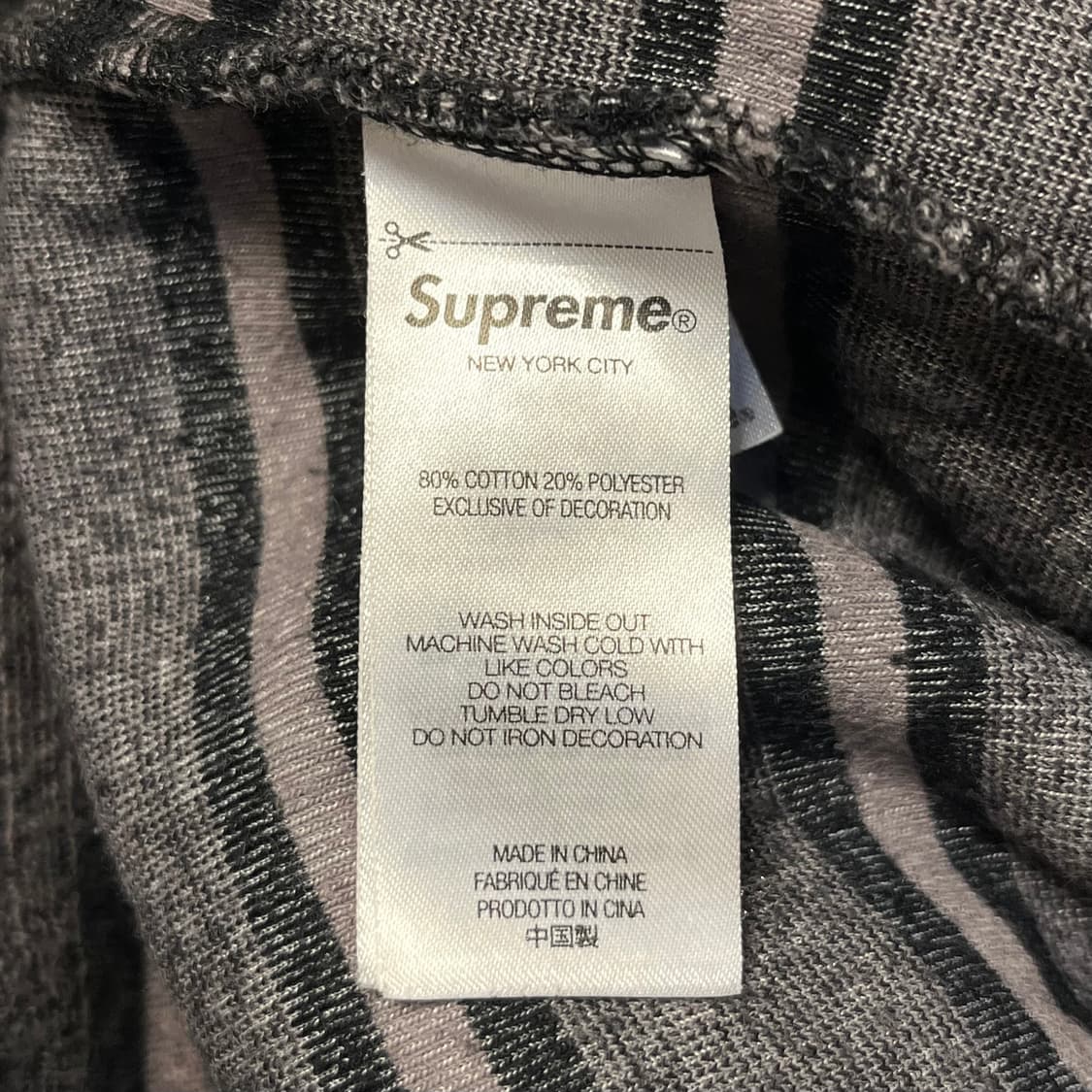 슈프림 스트라이프 테리 숏슬리브 폴로 - 24SS 상품이미지6