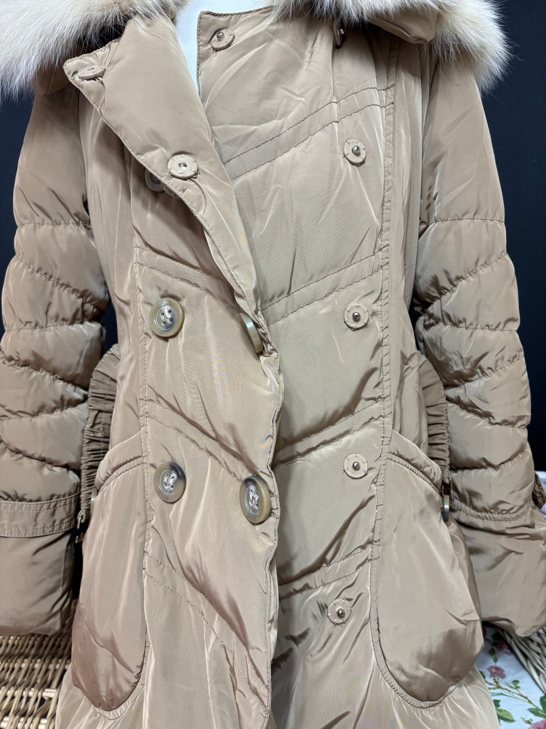 에고이스트ㅡ오리털 패딩+천연폭스 66 상품이미지3