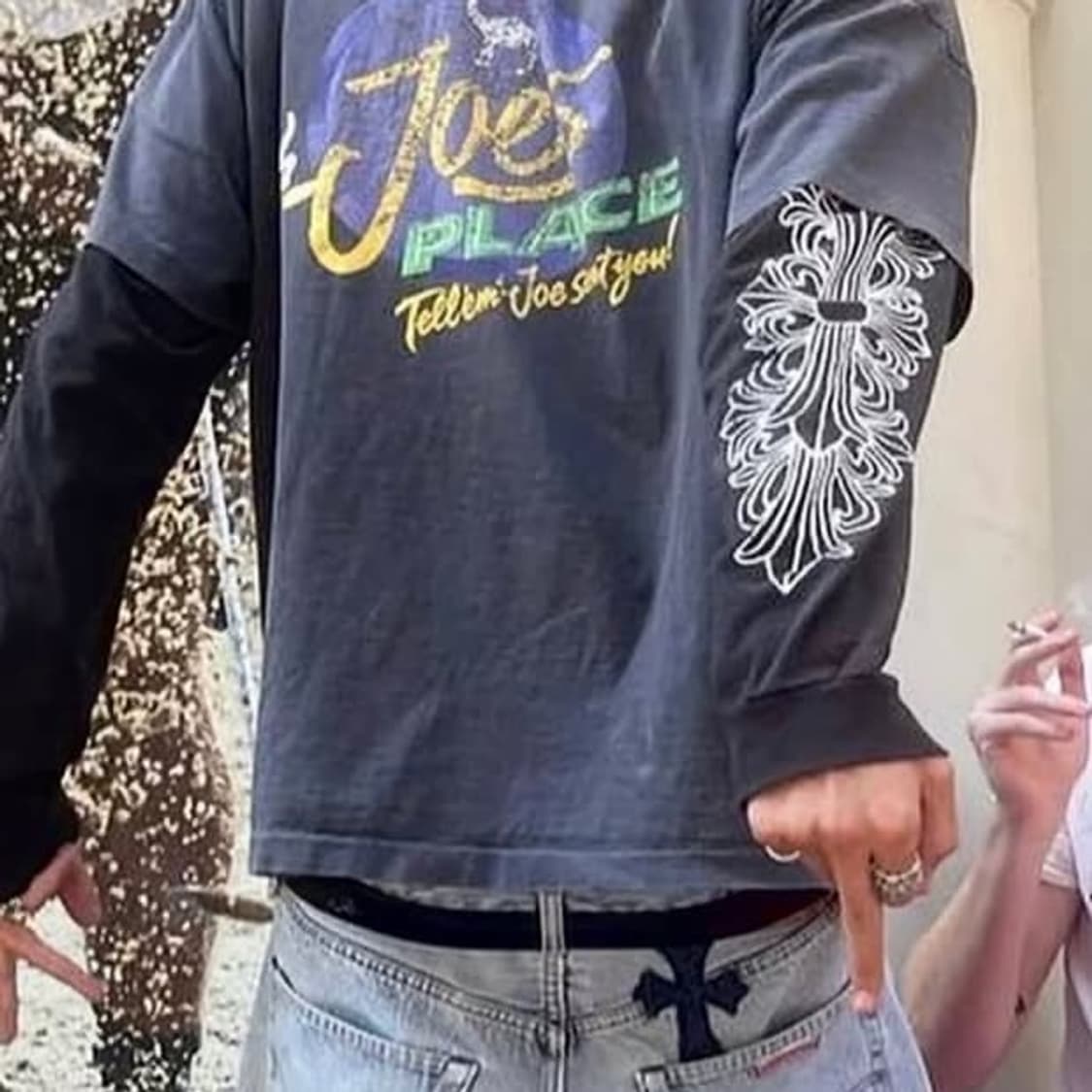 [XL] 90s 빈티지 카멜 joe's place 프로모 티셔츠 상품이미지1