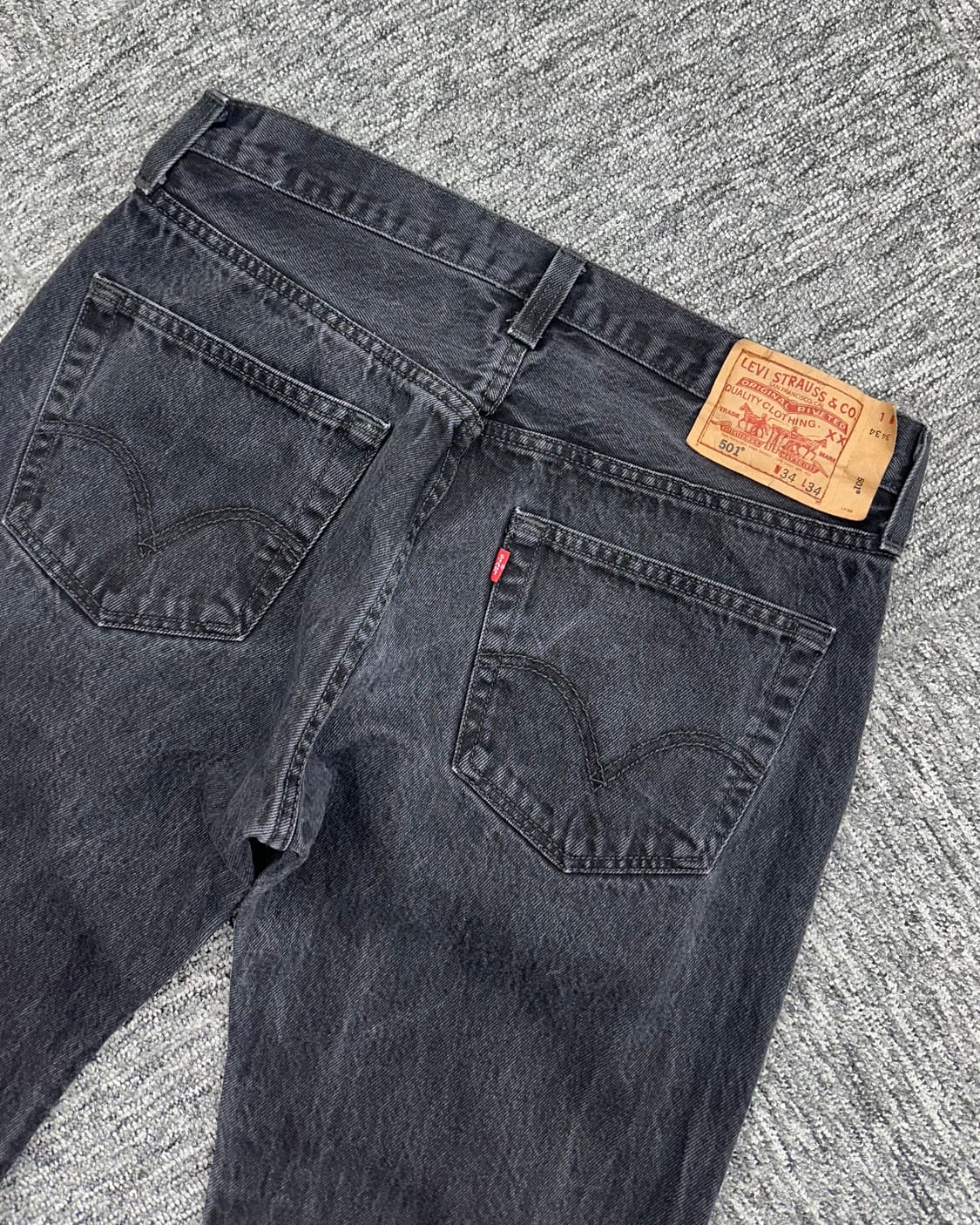 (허단43)00'S 리바이스 501 워싱블랙-M1108 상품이미지1