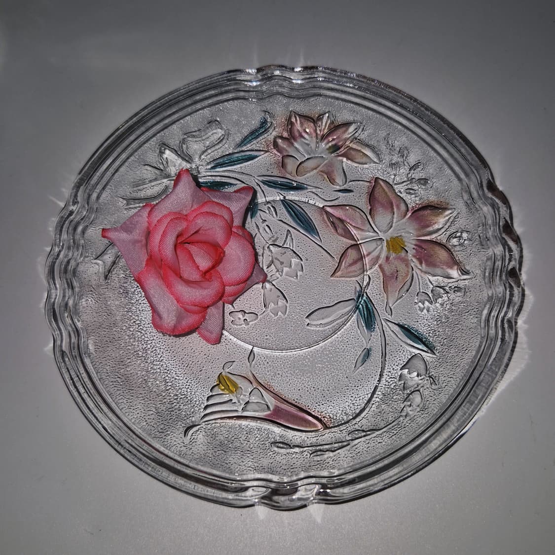 80s 카메이 마블 컬러 난초 컵&소서 1세트 상품이미지9