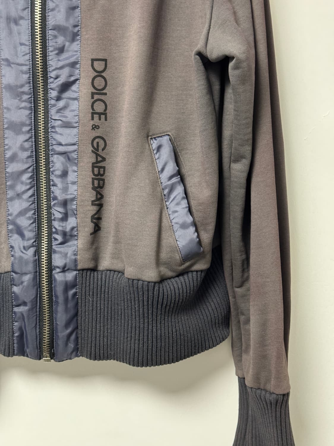 돌체앤가바나 하이넥 집업 자켓 00s XL 상품이미지3