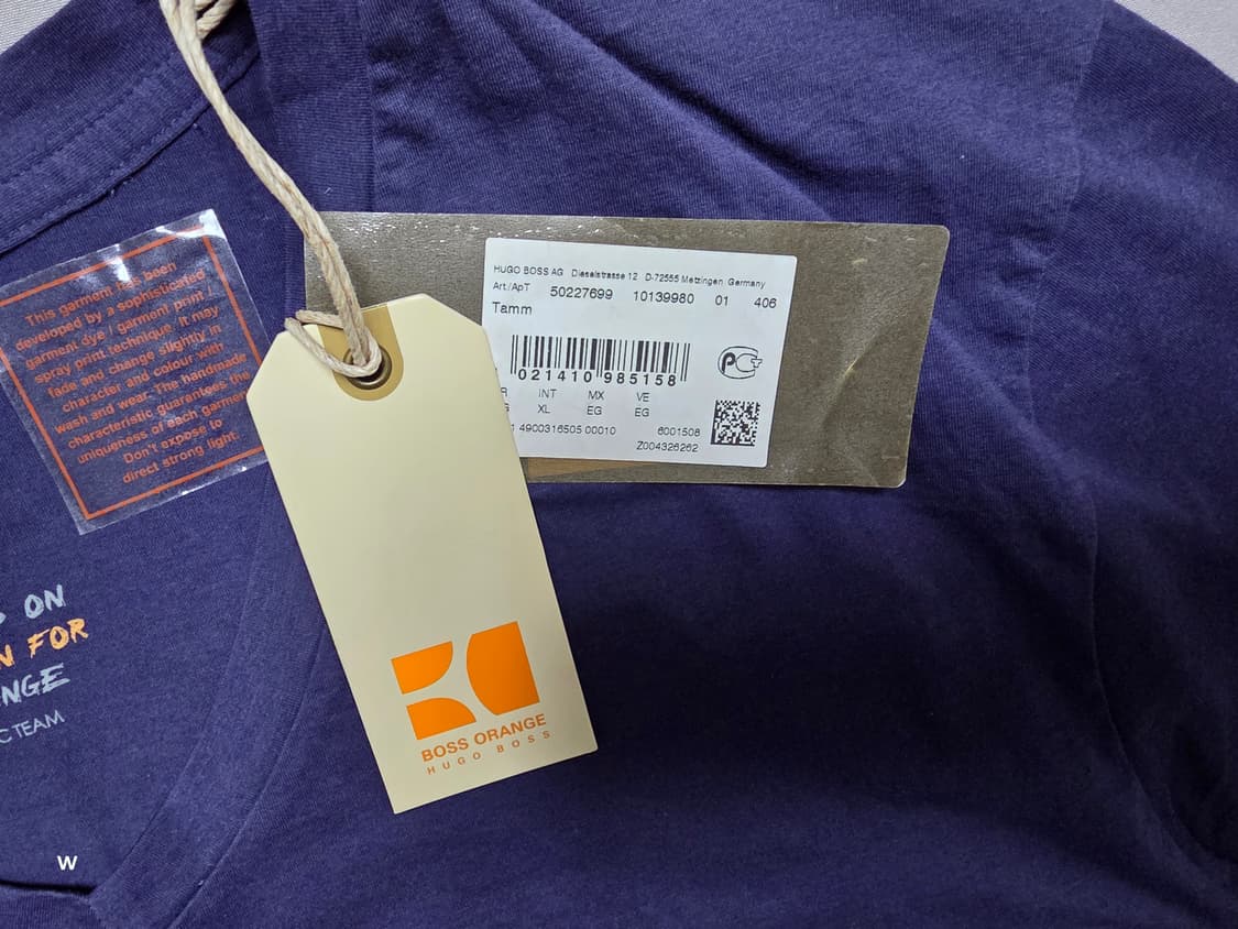 Hugo boss 휴고보스 보스오렌지 브이넥 티셔츠 [XL] 상품이미지3