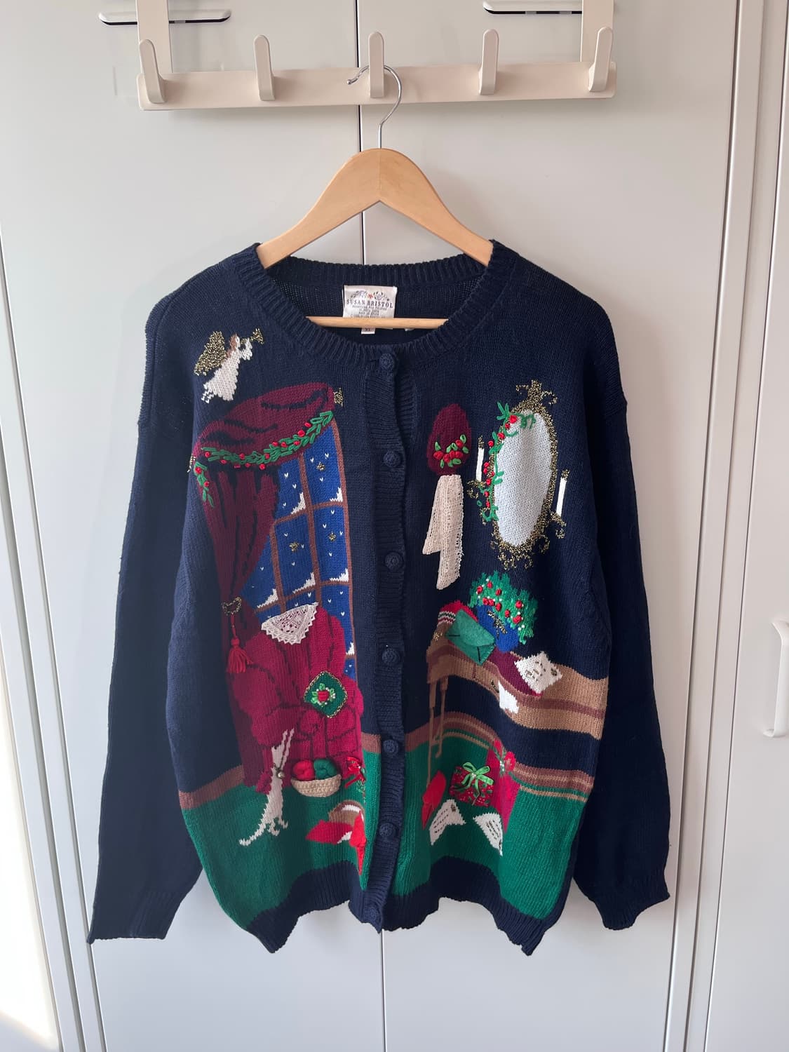 Susan bristol 핸드메이드 크리스마스 니트 가디건 외 1개 상품이미지7