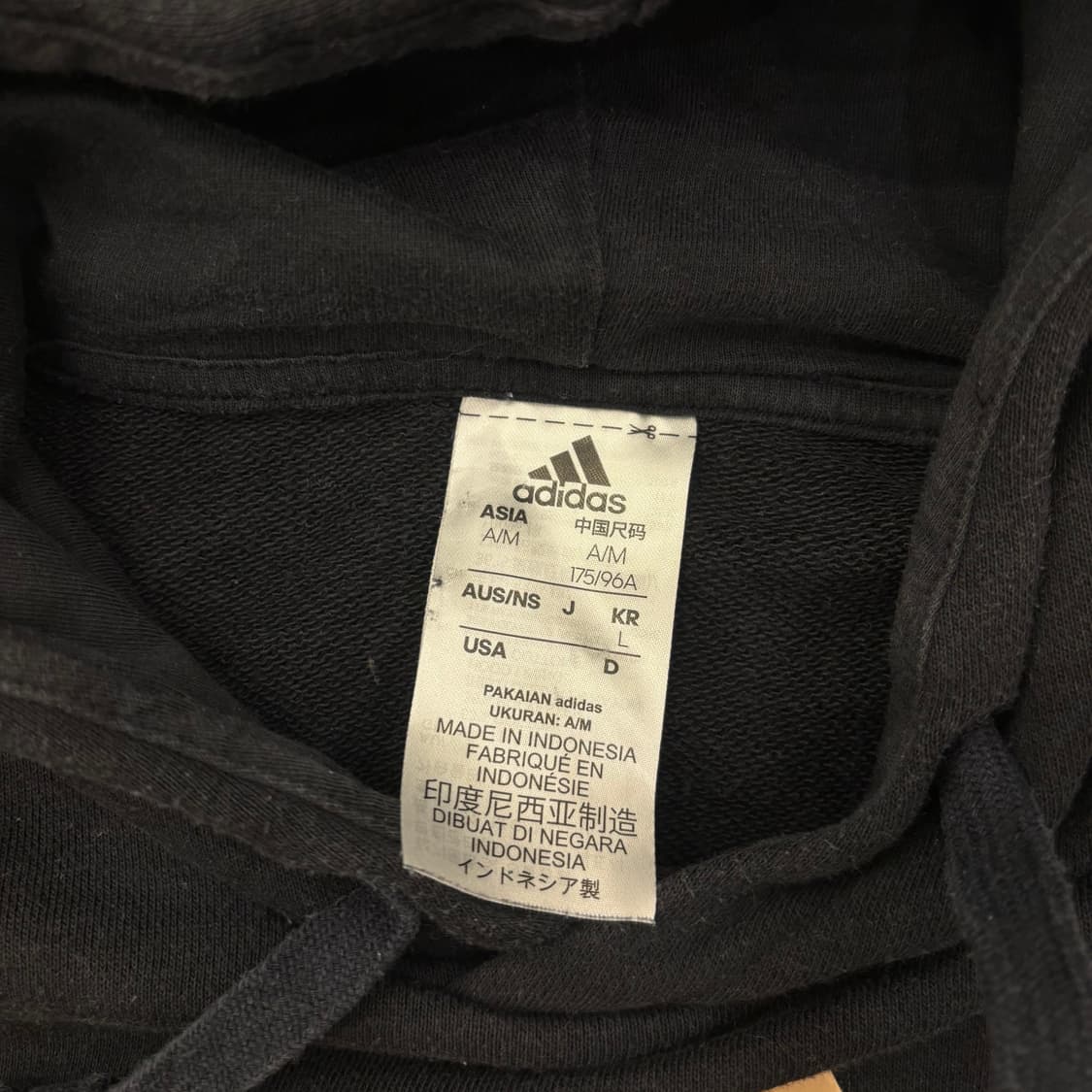 아디다스 이큅먼트 빅로고 후드티 상품이미지3