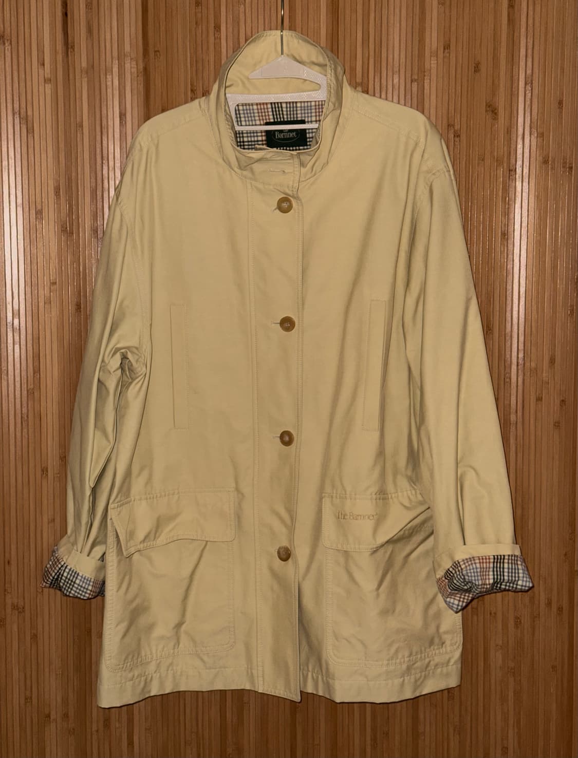 더바넷 다포딜 스탠드 칼라 버버리 코트 상품이미지5