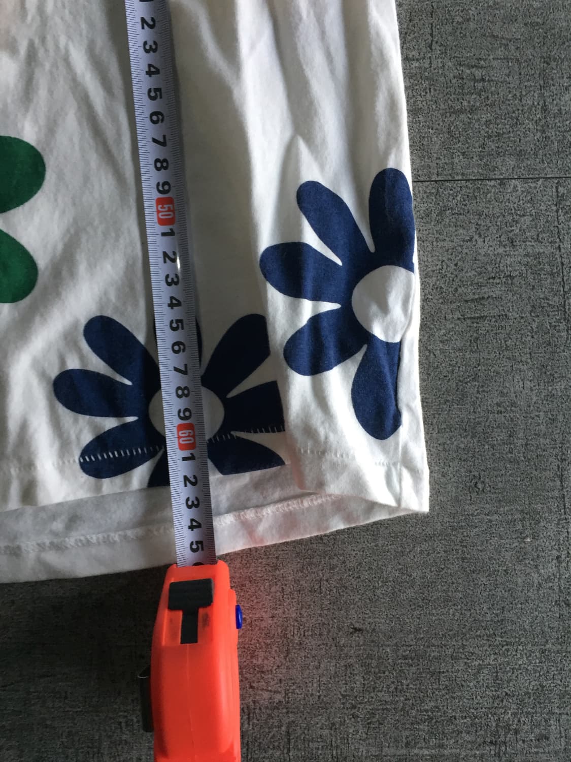 일본 Ceneral 핀터깔y2k 하구미모리걸 아방가르드 플라워 반팔티셔츠 상품이미지3