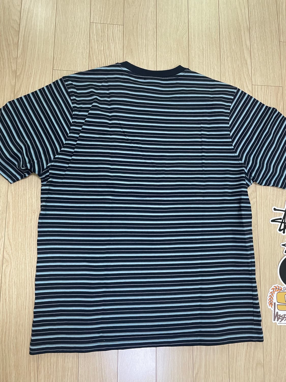 스투시 스트라이프 티셔츠m 상품이미지2