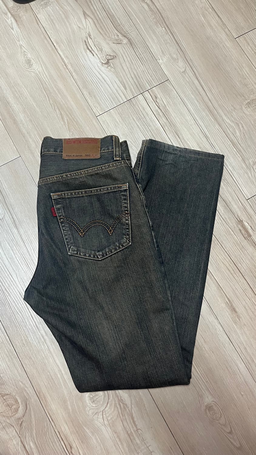 Edwin 에드윈 503 30X33 빈티지 데님 상품이미지2