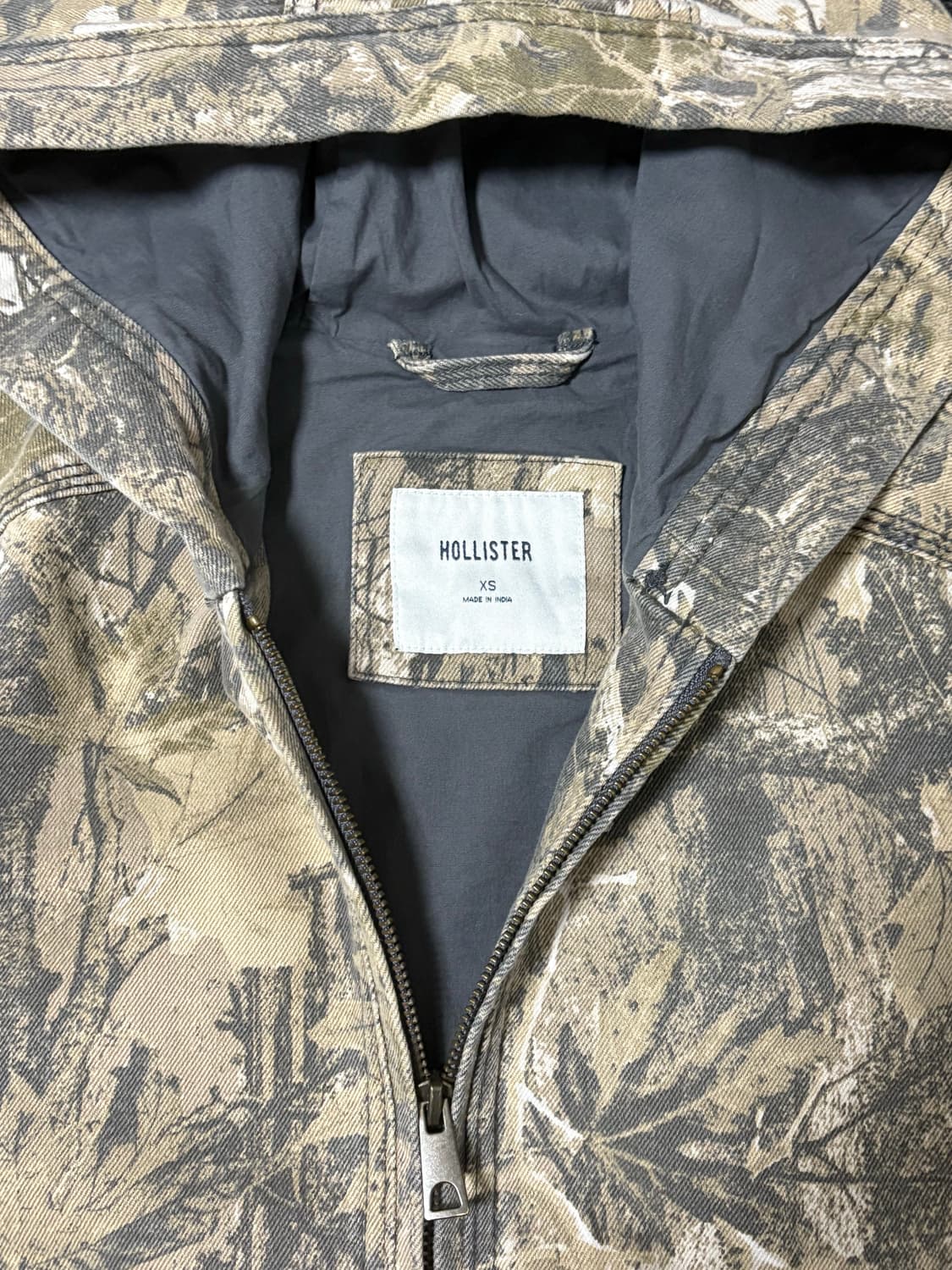 홀리스터 카모 자켓 후드집업 상품이미지2
