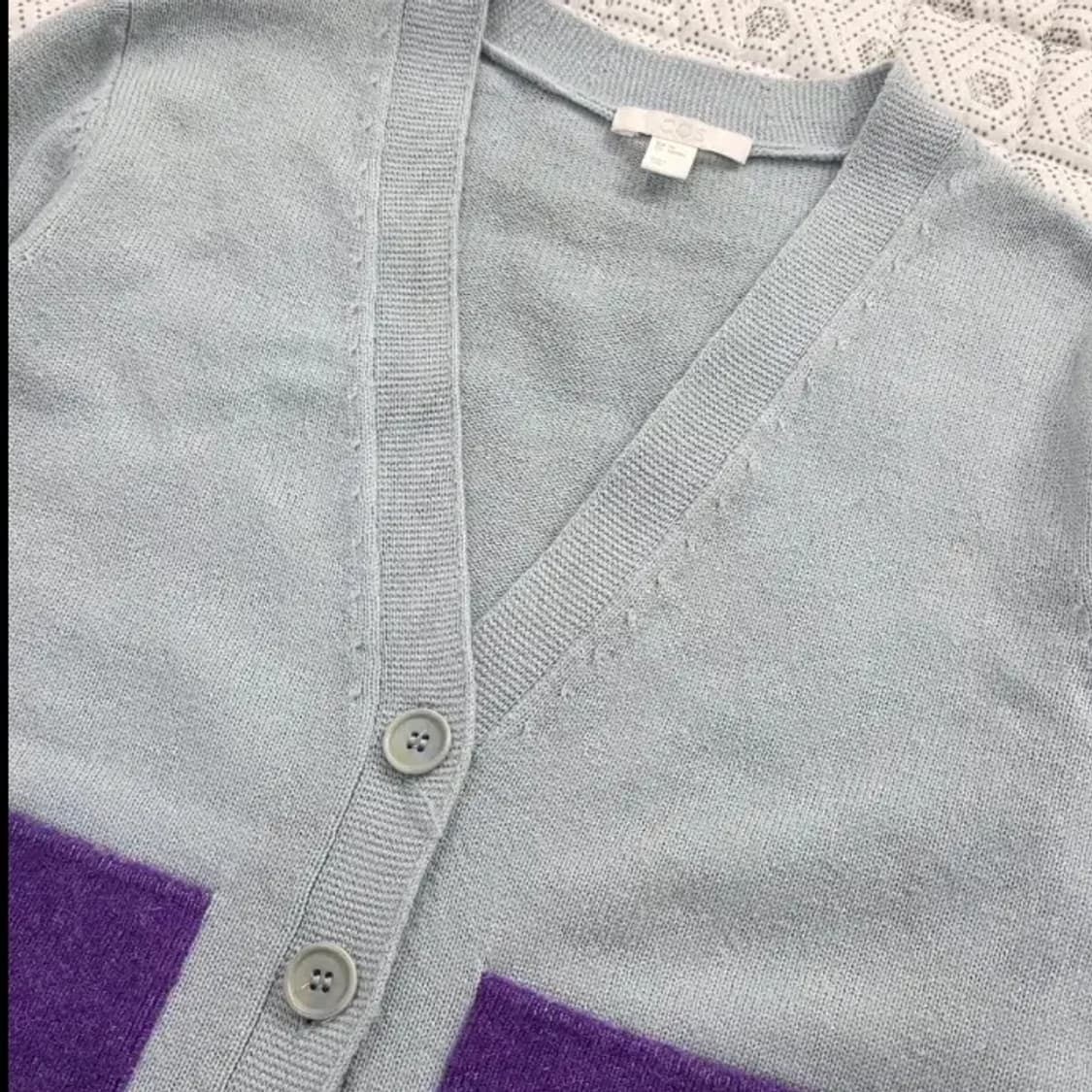 COS 코스 컬러블록 가디건 ~55 상품이미지3