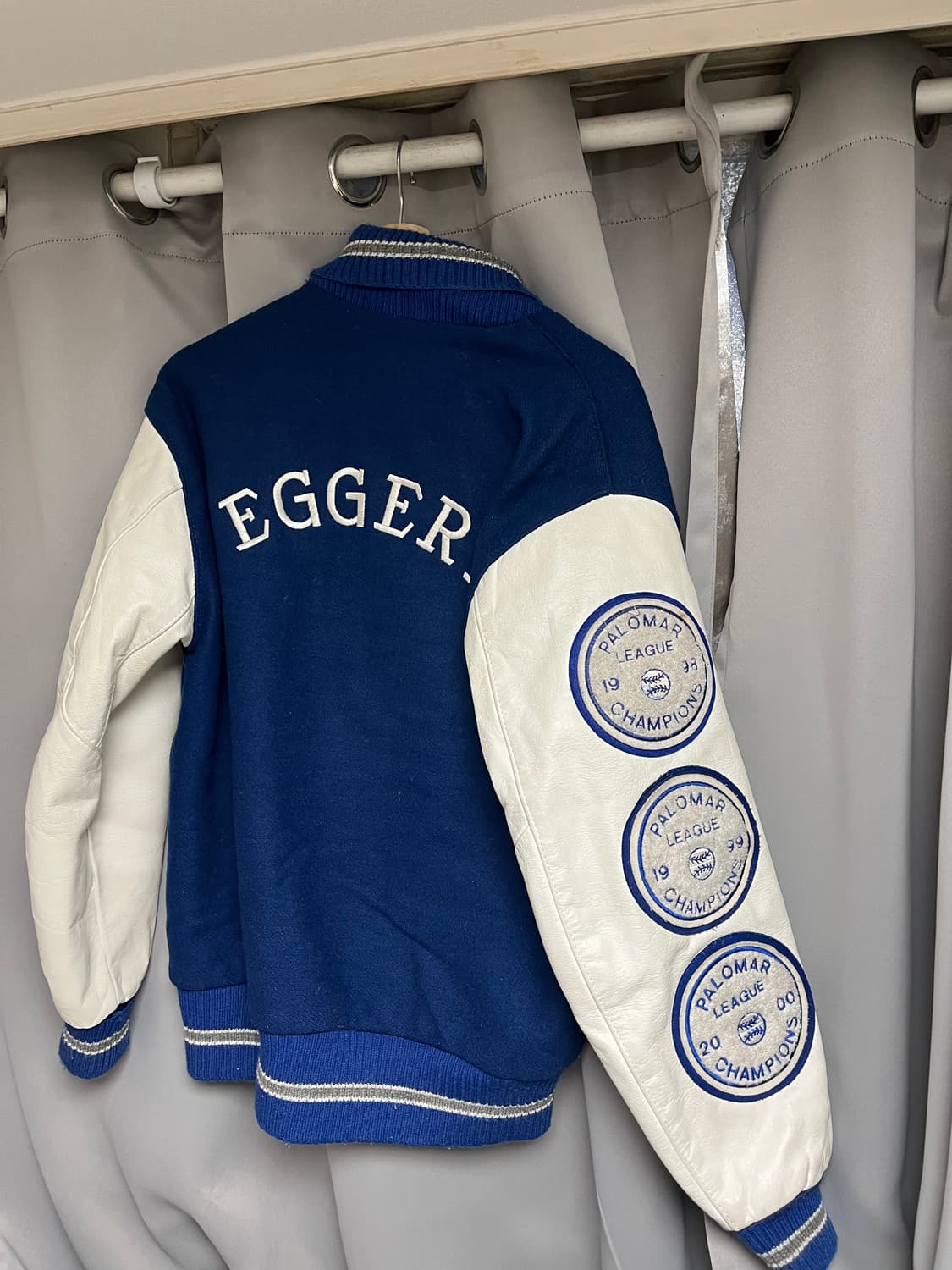 [M,100] 00s 빈티지 Delong 레터맨 바시티 상품이미지3