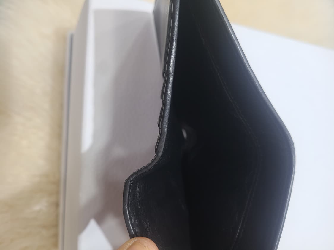 보테가 베네타 남성 반지갑 블랙 상품이미지4