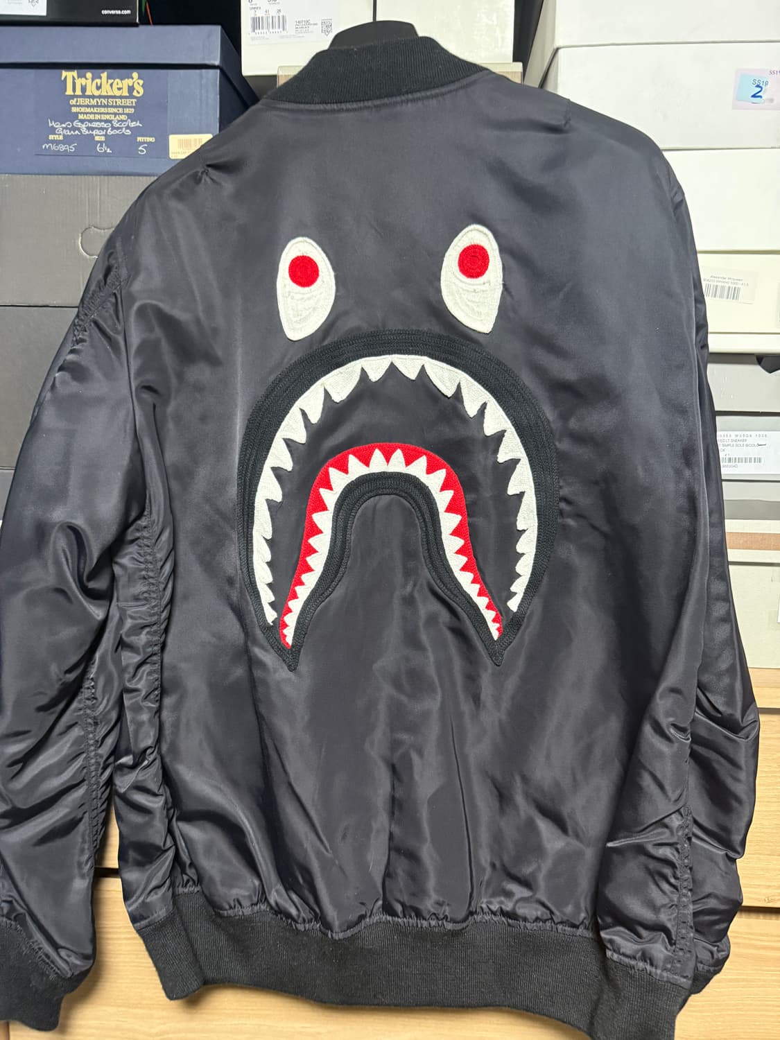 베이프 샤크 ma-1 상품이미지6