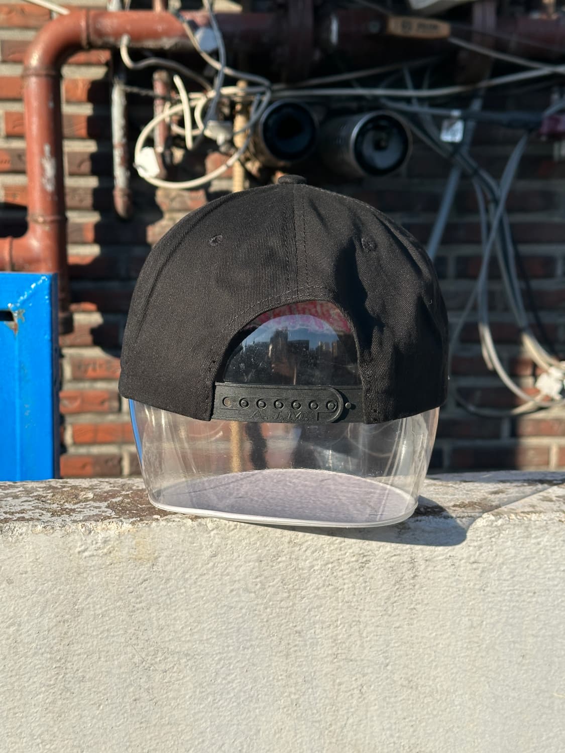 [F] 90s 빈티지 블랙 볼캡 모자  상품이미지4