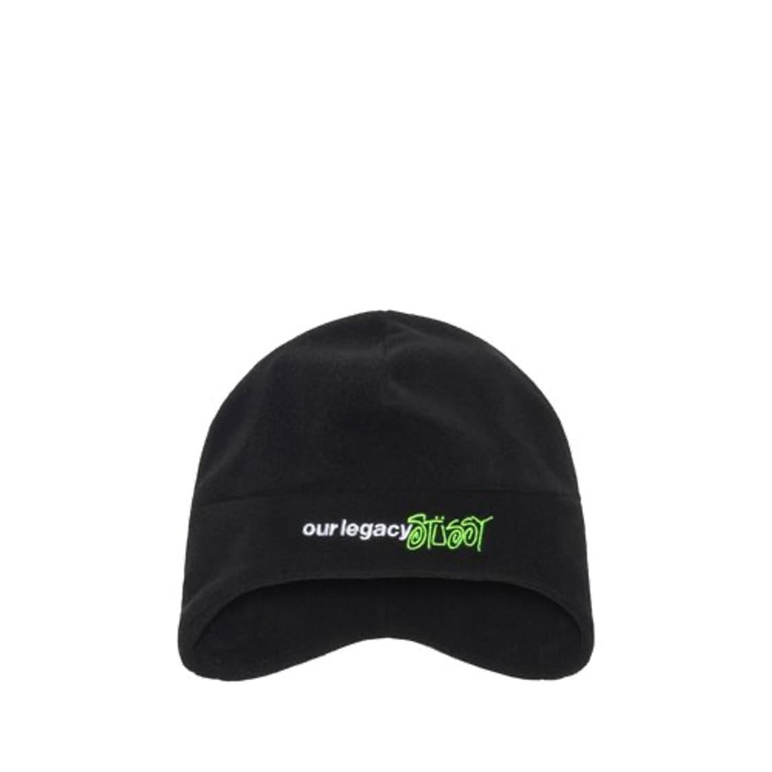 스투시 x 아워레가시 워크샵 폴라 플리스 비니 블랙 상품이미지1