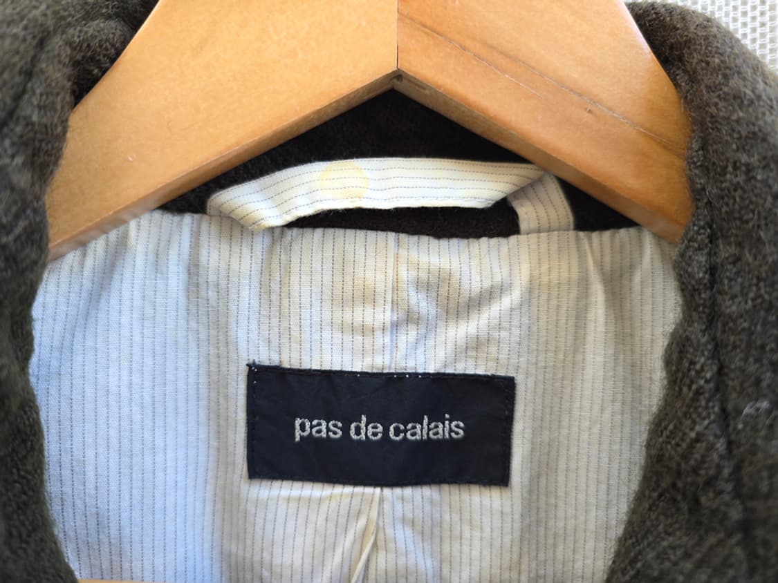 파 드 칼레 프랑스풍 네추럴 울 코트 상품이미지7