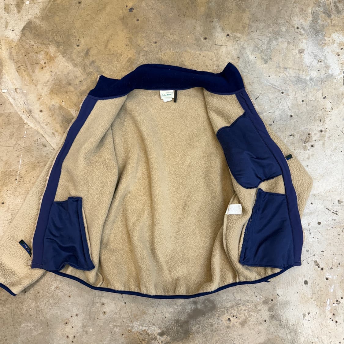 90s 엘엘빈 후리스 집업 상품이미지3