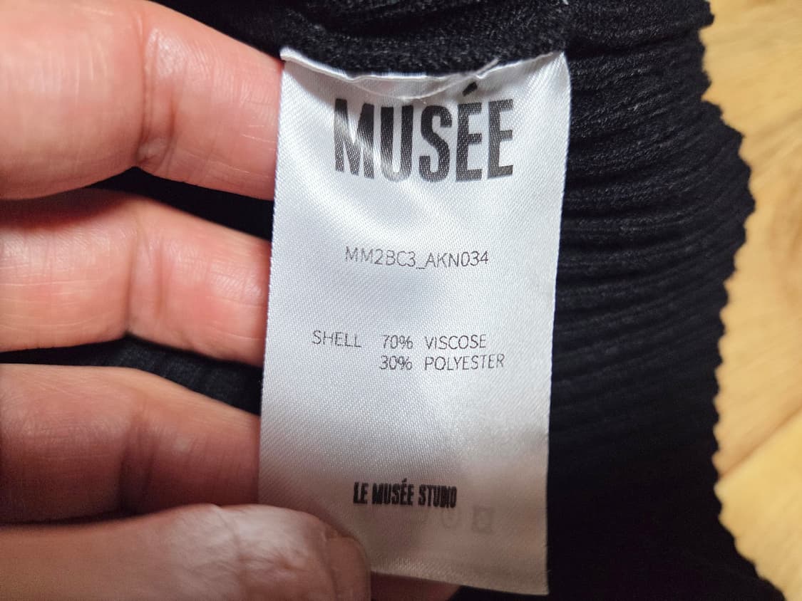 뮤제(MUSEE) 아베크 언발란스 집업 니트가디건 55 상품이미지10