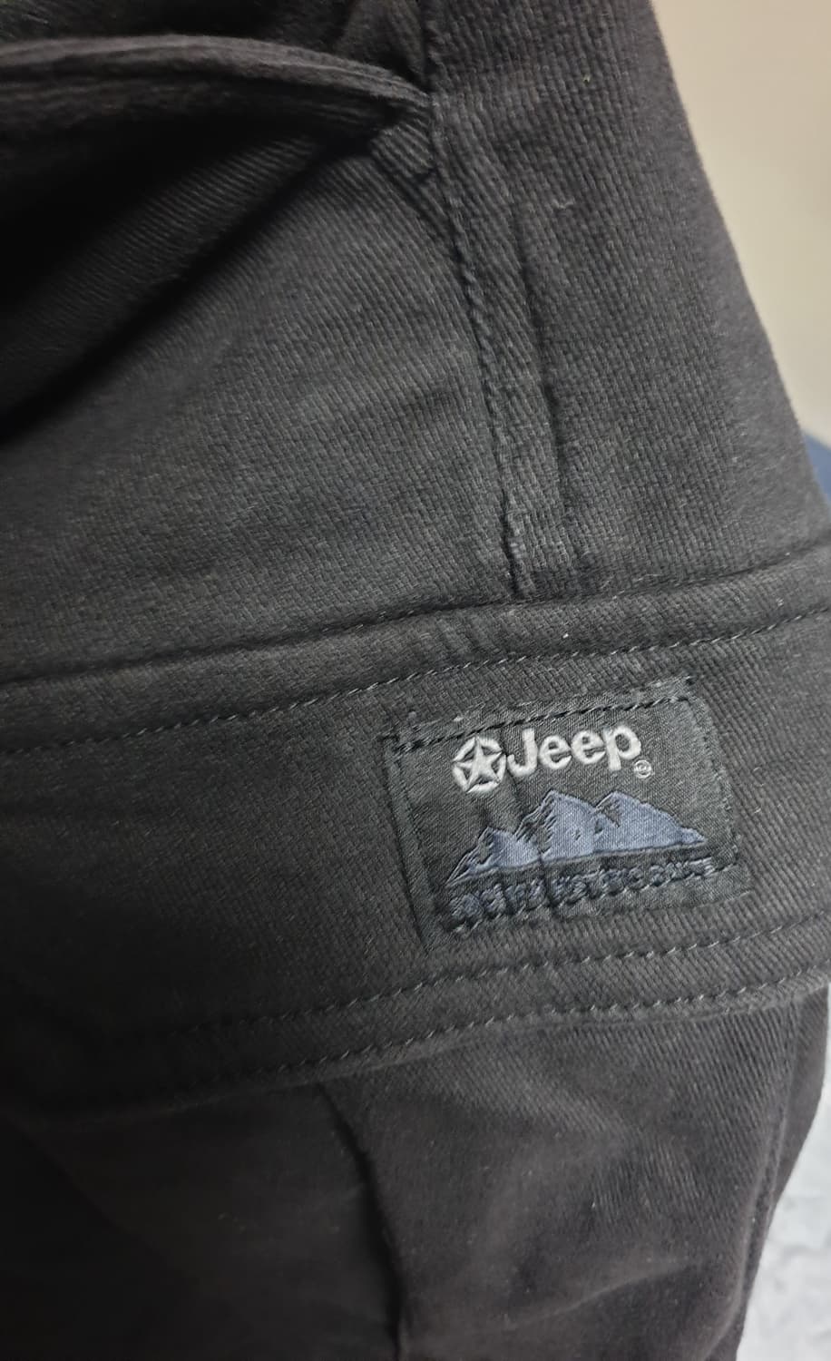 JEEP 스판 카고팬츠 블랙 (34) 상품이미지2