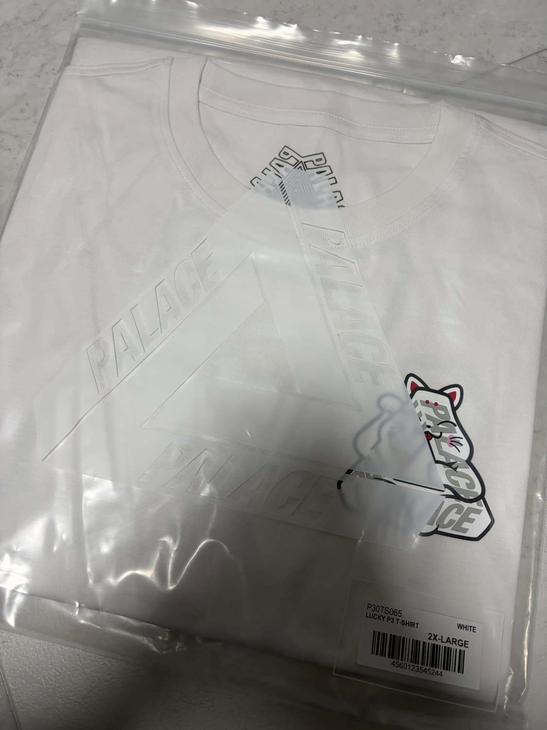 팔라스 럭키 P3 티셔츠 화이트 - 26SS 상품이미지3