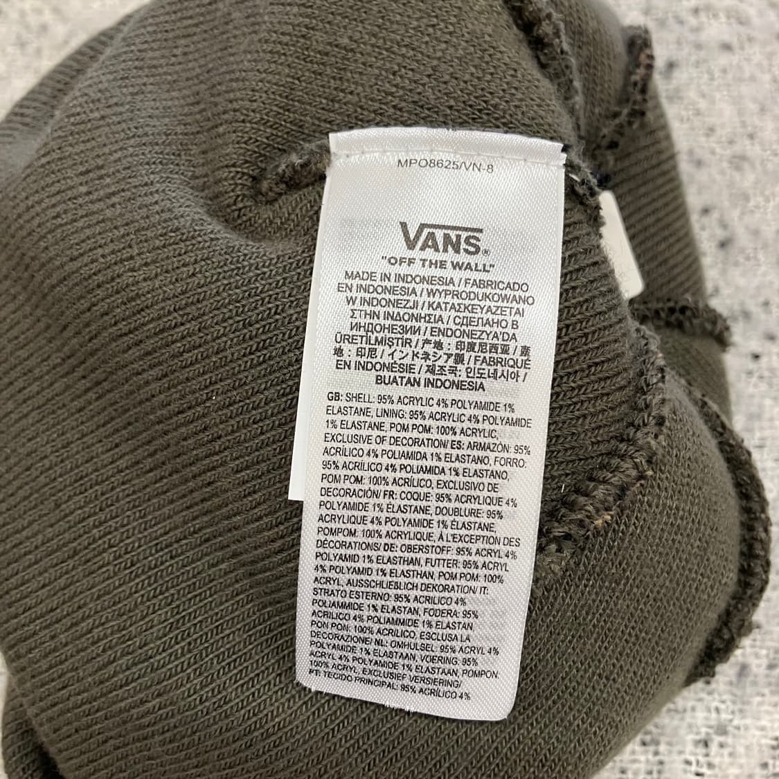 N149 반스 호피 폼폼 방울 비니 상품이미지3