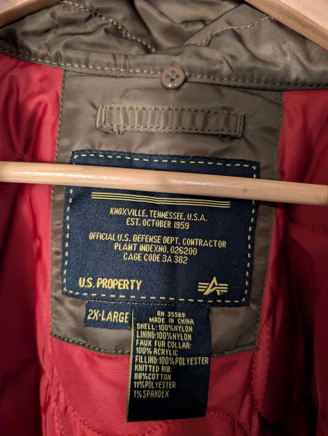  알파 인더스트리 플라이어스 재킷 봄버 브라운 상품이미지7