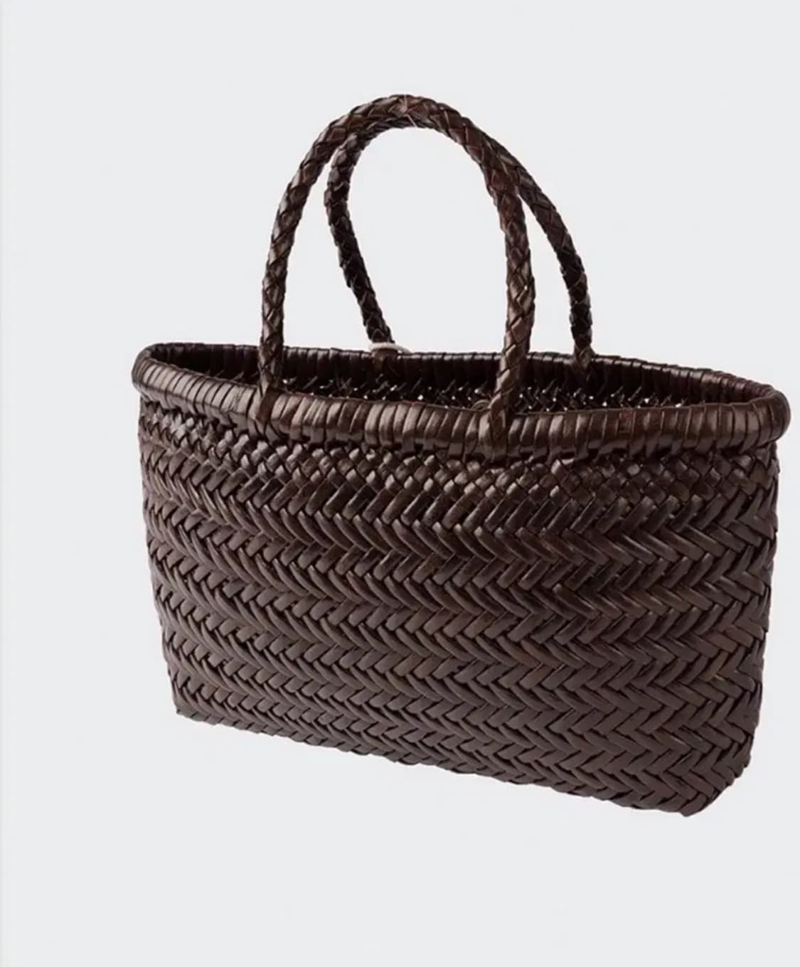 드래곤 디퓨전 스몰 토트백 다크브라운  상품이미지2