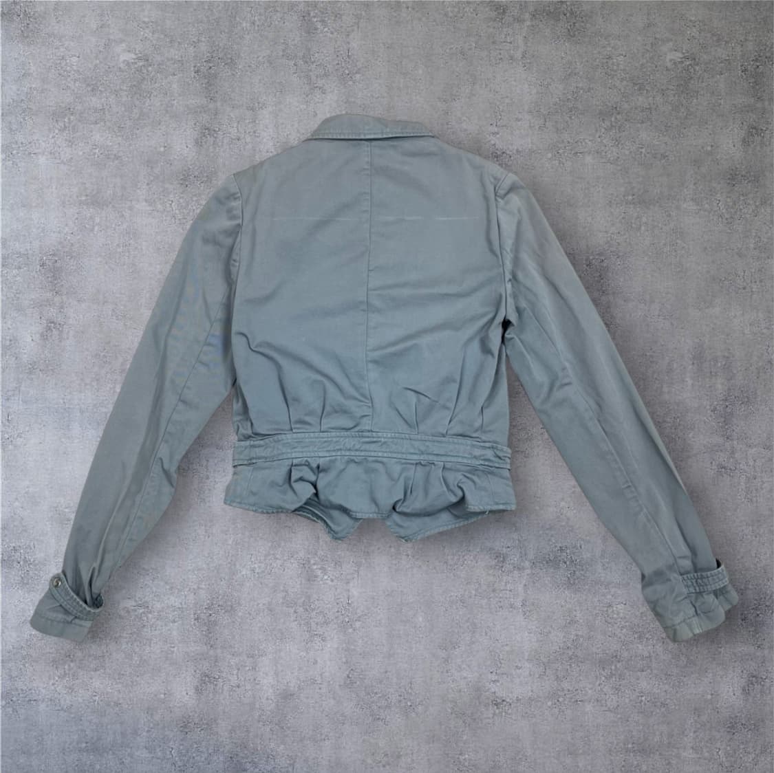 아떼 바네사브루노 스카이블루 코튼 숏 자켓 36 상품이미지9